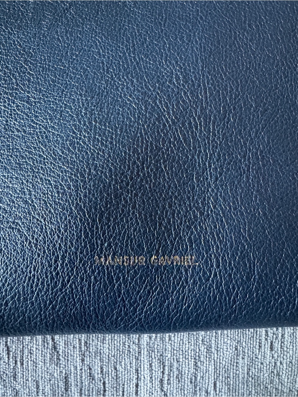 Mansur Gavriel Navy Soft Tote - Picture 4 of 9